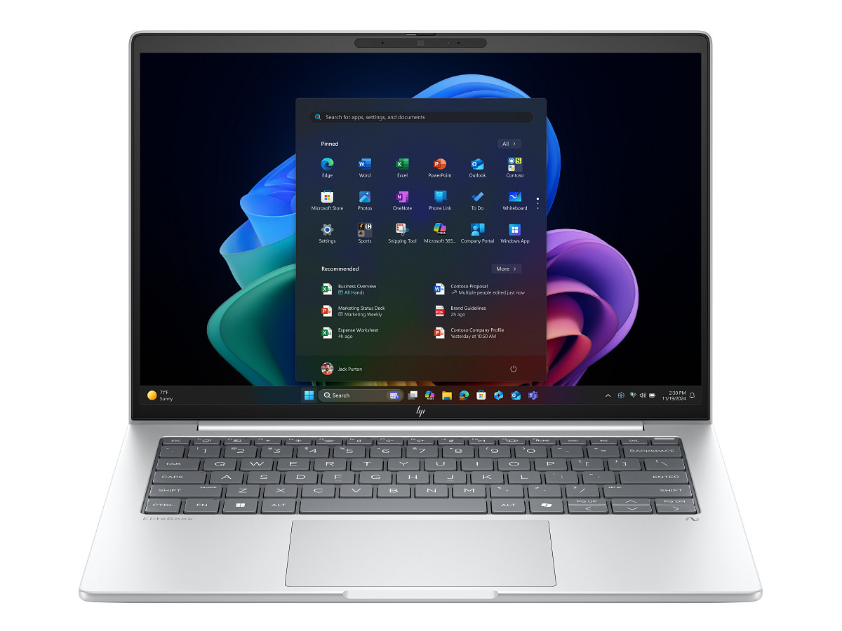 Notebook HP EliteBook 8 Next Gen AI G1i D6UF9AT 16GB RAM 512GB SSD por mayor - Glacier silver