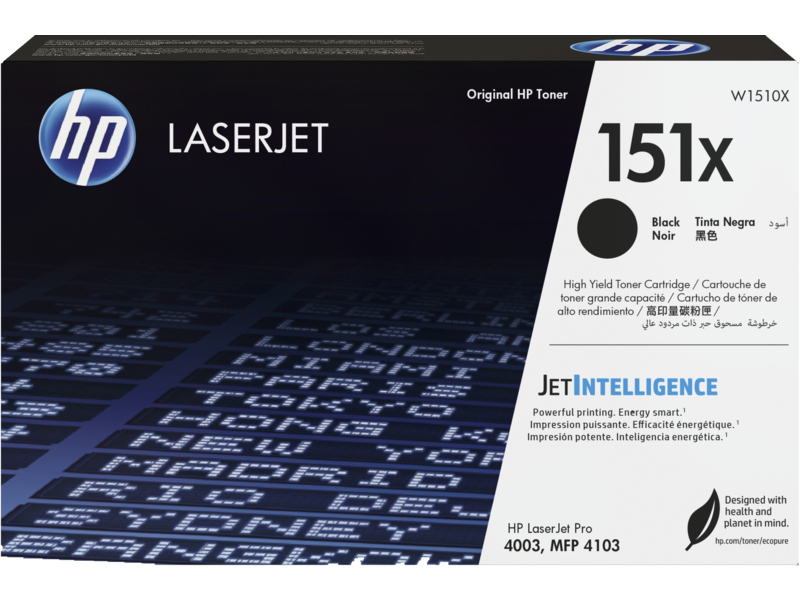 Tóner original HP 151X W1510X por mayor - Negro