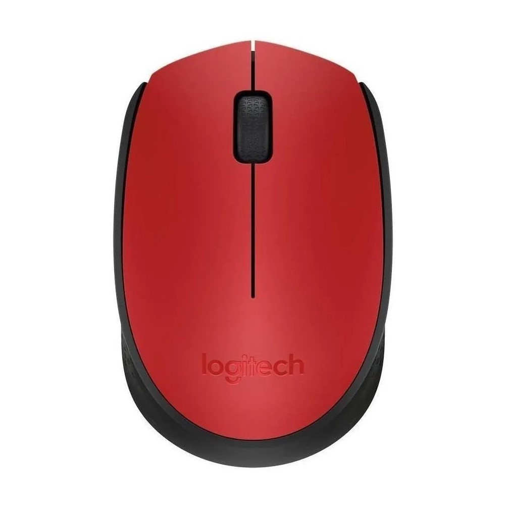 Mouse Inalambrico Logitech M170 Rojo