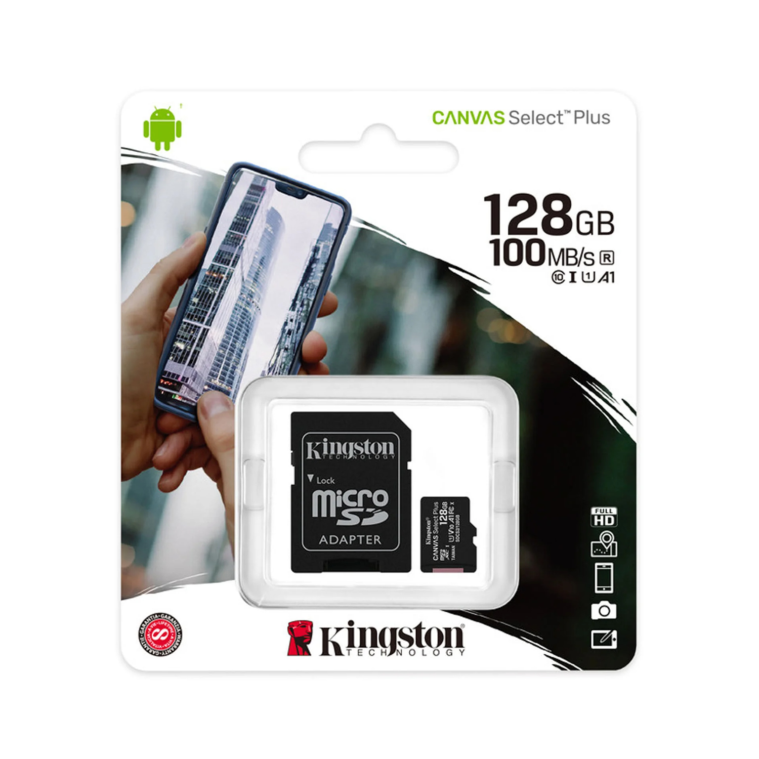 Tarjeta Memoria microSDXC 128 GB Kingston