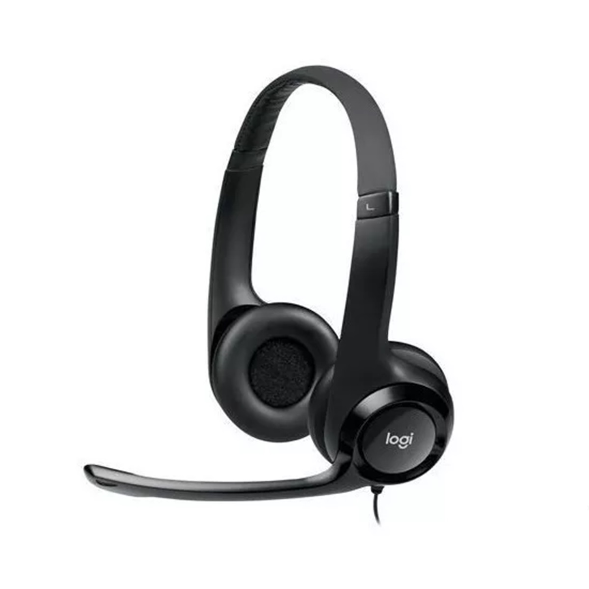 Audífono Logitech H390 On-ear Alámbricos Usb Negro