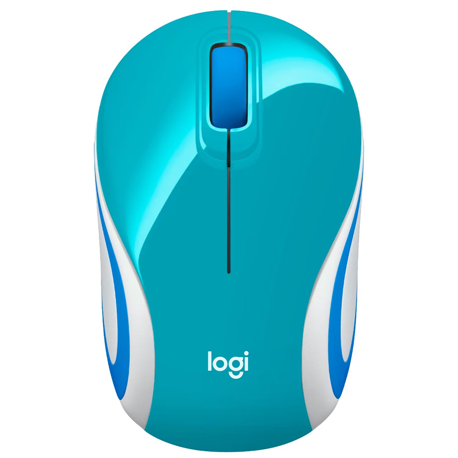 Mouse Inalambrico Logitech M187 Celeste