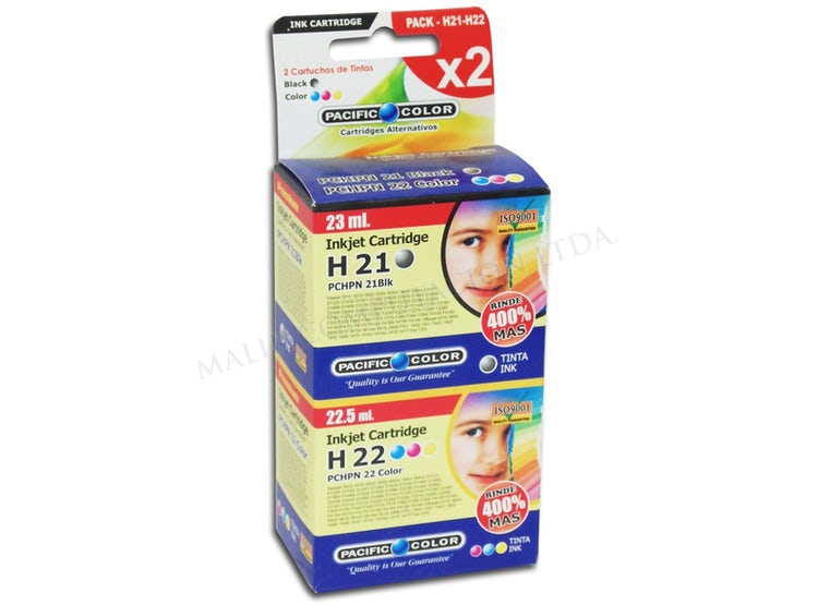 Pack hp 21 y 22 Alternativa Comp Hp
