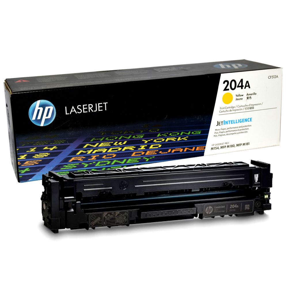 CF512A Toner HP Yellow 204A