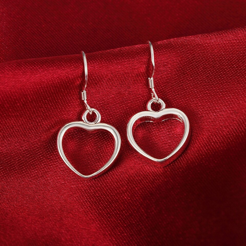 Aros Corazoncitos Silvers
