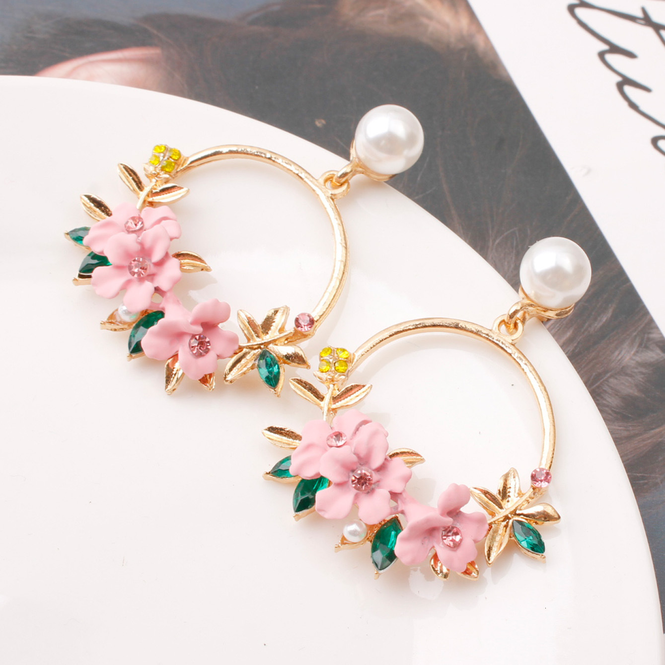 Aros Trío de Flores