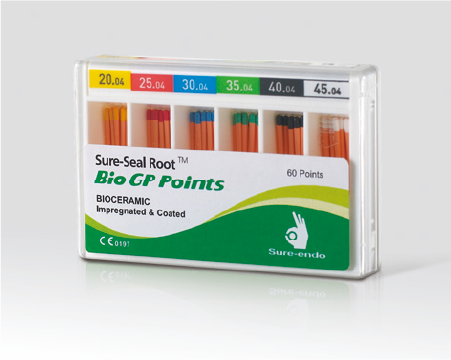 CONOS DE GUTAPERCHA BIOCERAMICO IMPREGNADO - 25 4%