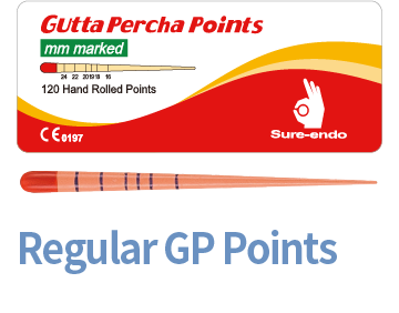 CONOS DE GUTAPERCHA 4% - 20-45 4% SURTIDO