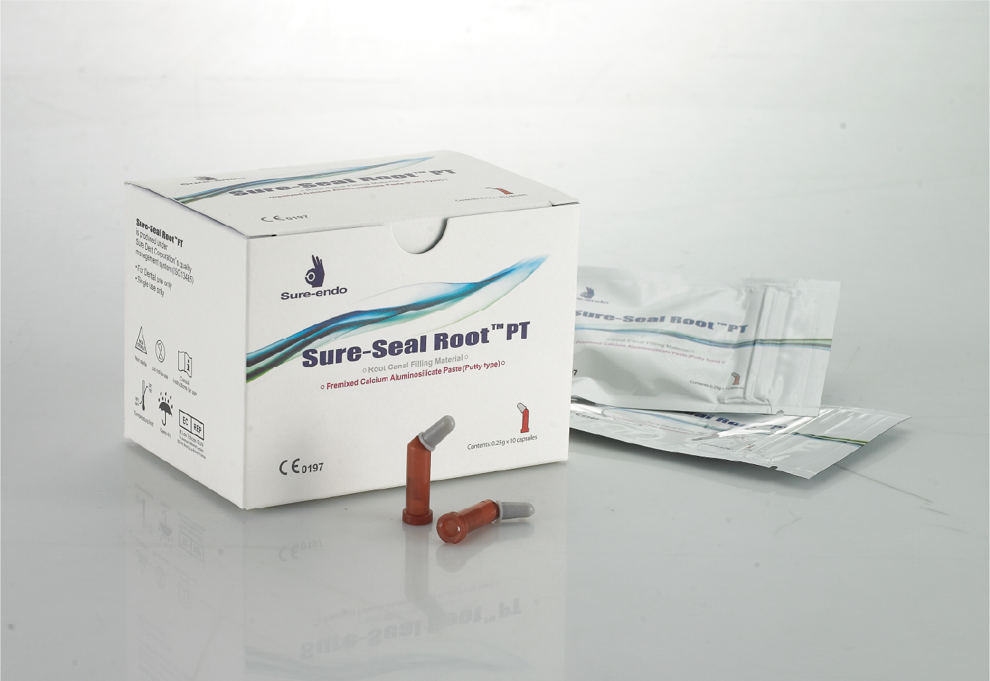 CEMENTO BIOCERAMICO MASILLA SURE-SEAL ROOT PT PUTTY - 10 CAPSULAS DE 0,25GR