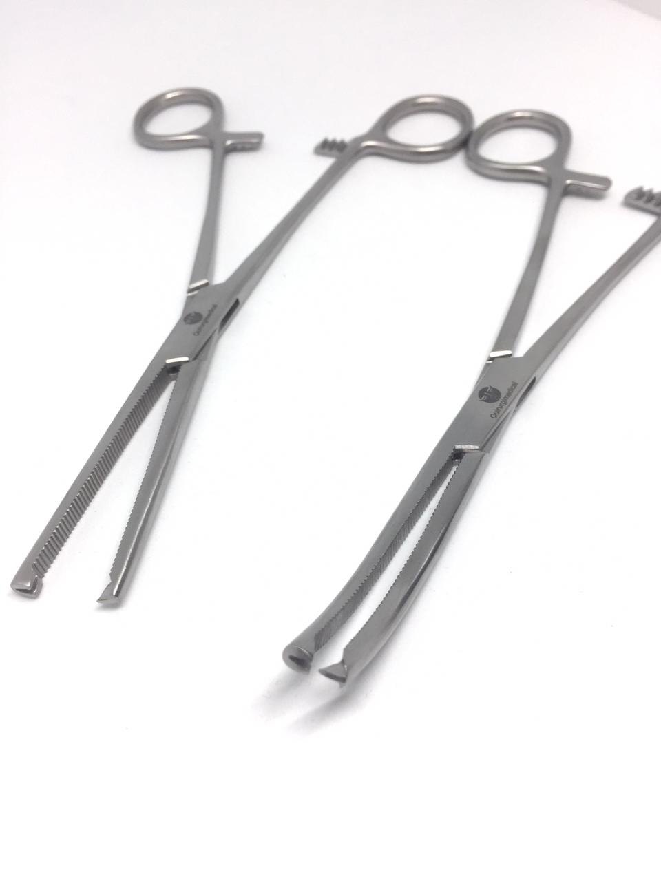 PINZA HEMOSTATICA KOCHER RECTA O CURVA DE 18CM PINZA HEMOSTATICA KOCHER RECTA O CURVA DE 18CM