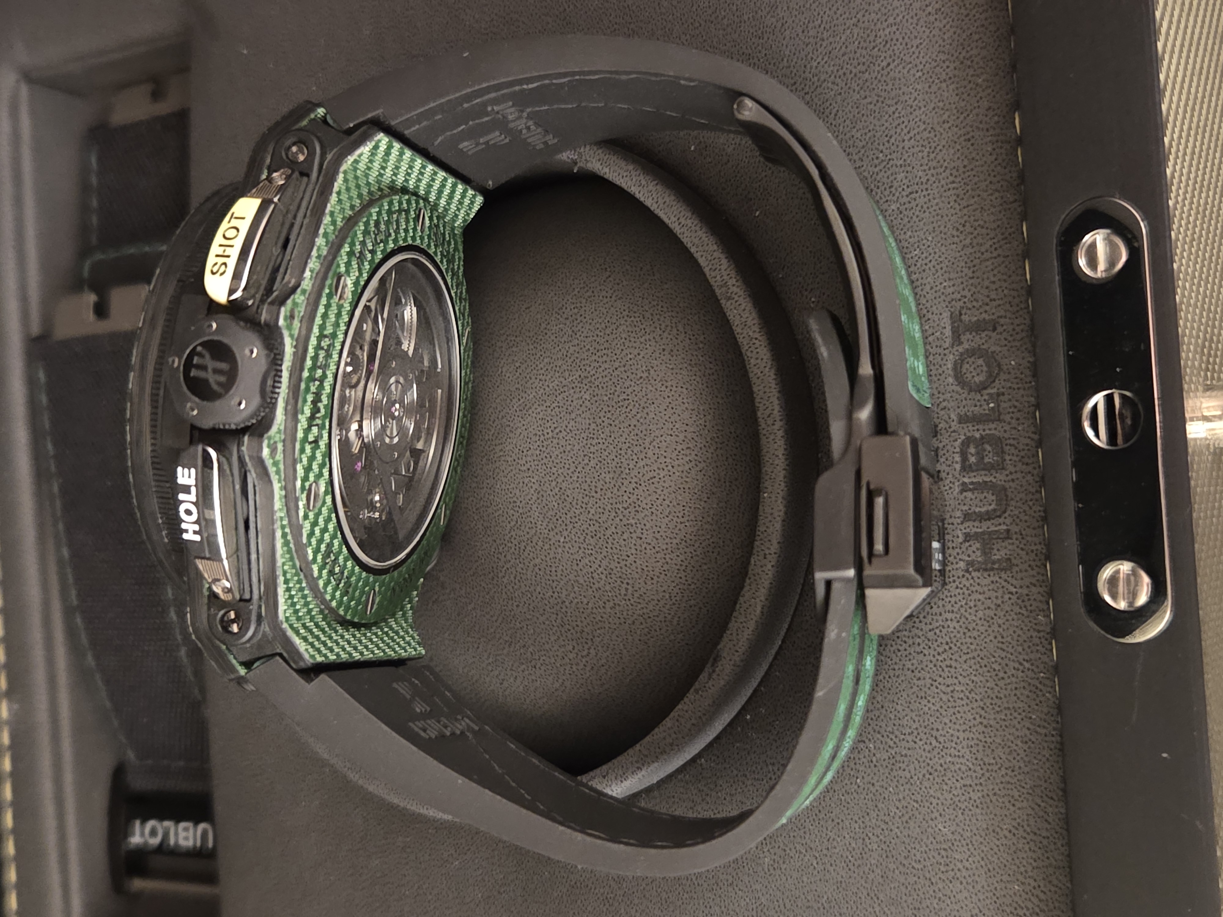 Imagem 3 de Hublot "Big Bang Unico" Golf Green