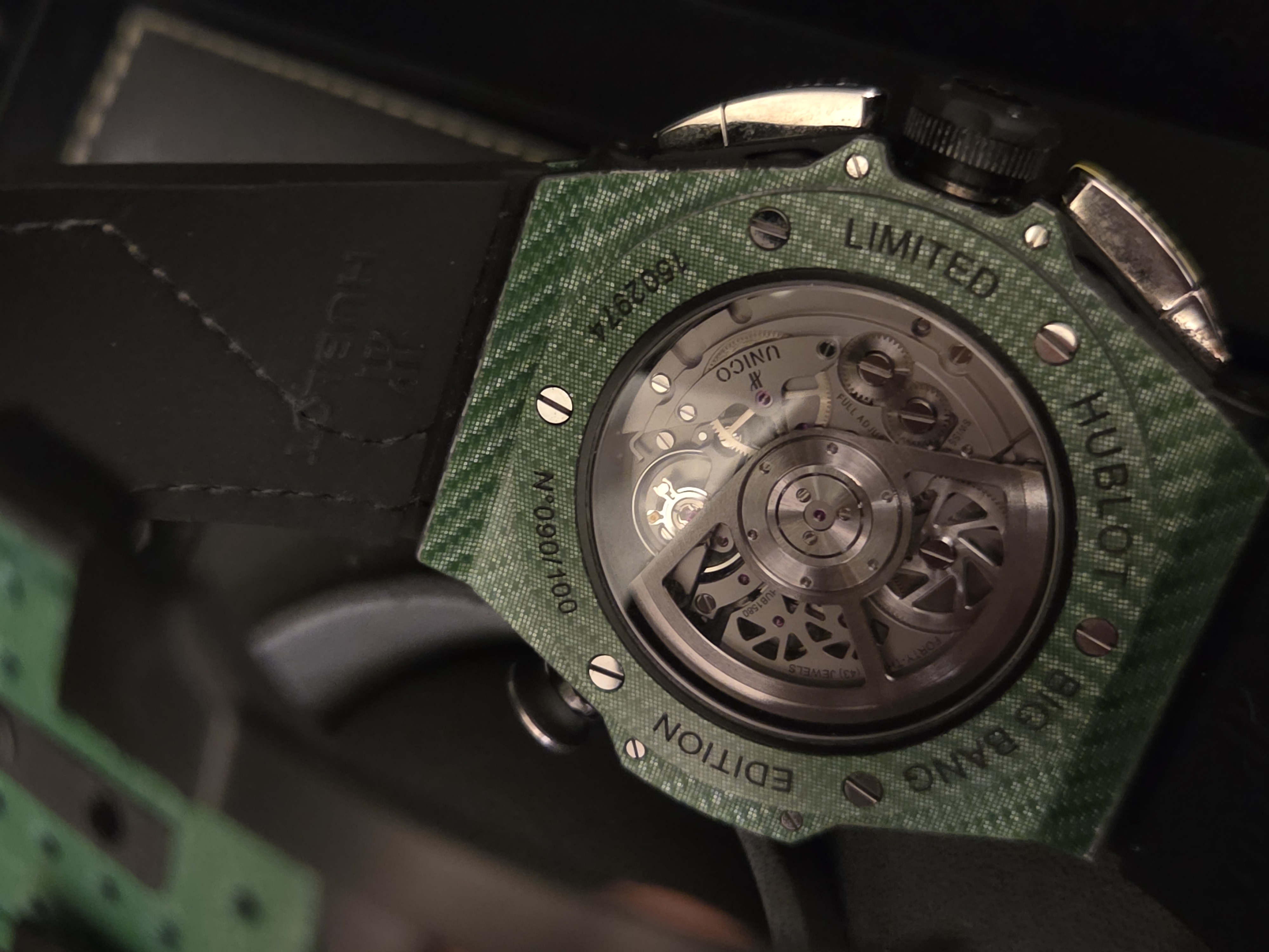 Imagem 4 de Hublot "Big Bang Unico" Golf Green
