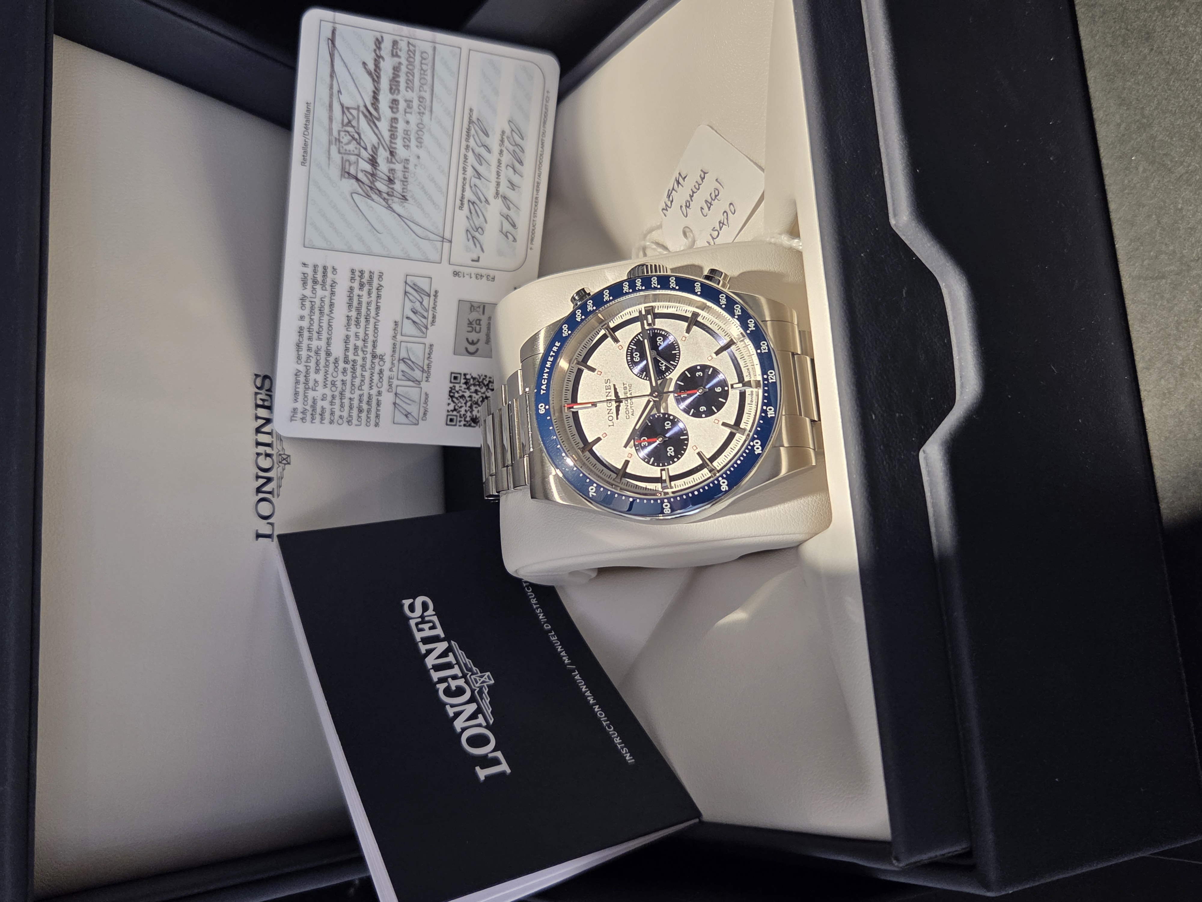 Longines "Conquest Cronógrafo ”