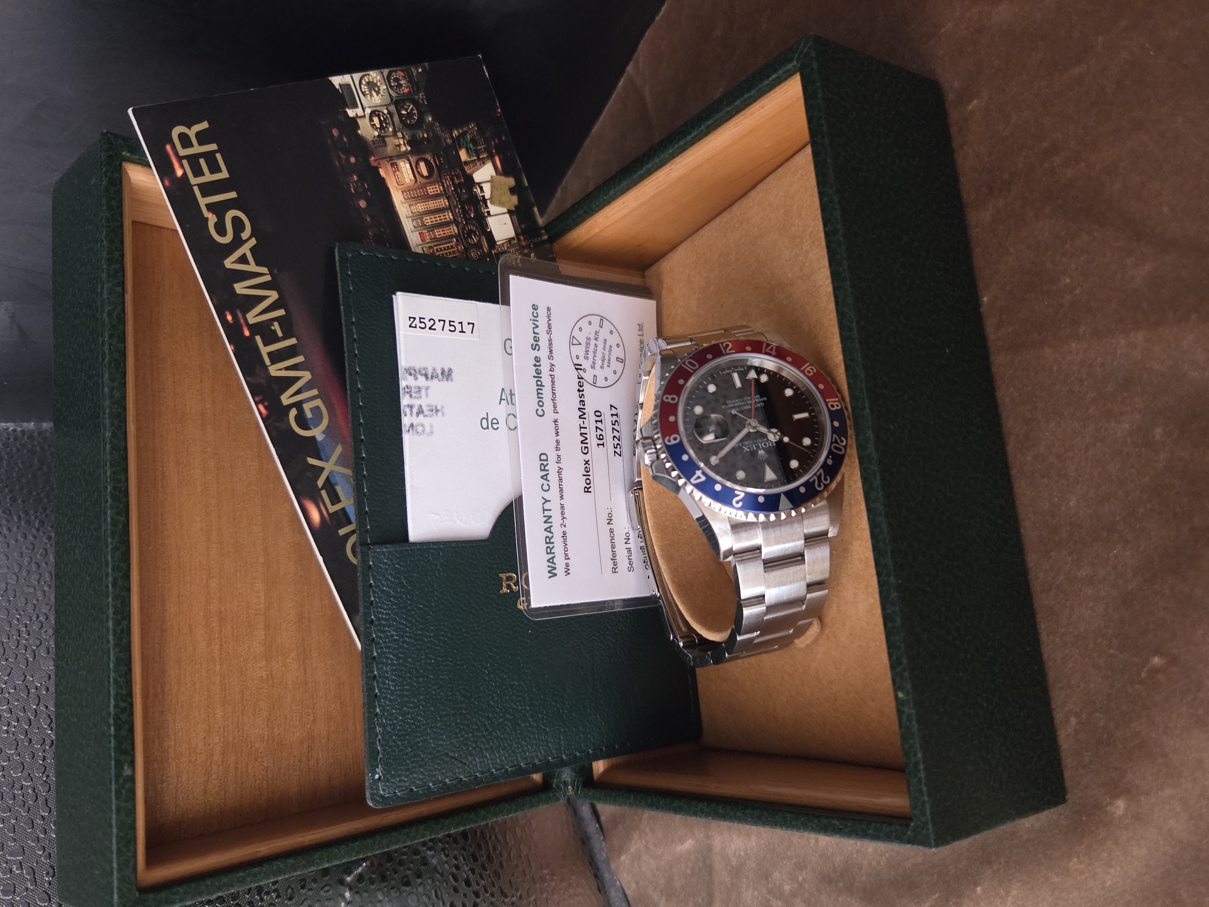 Rolex "GMT-Master II- Stick Dial”