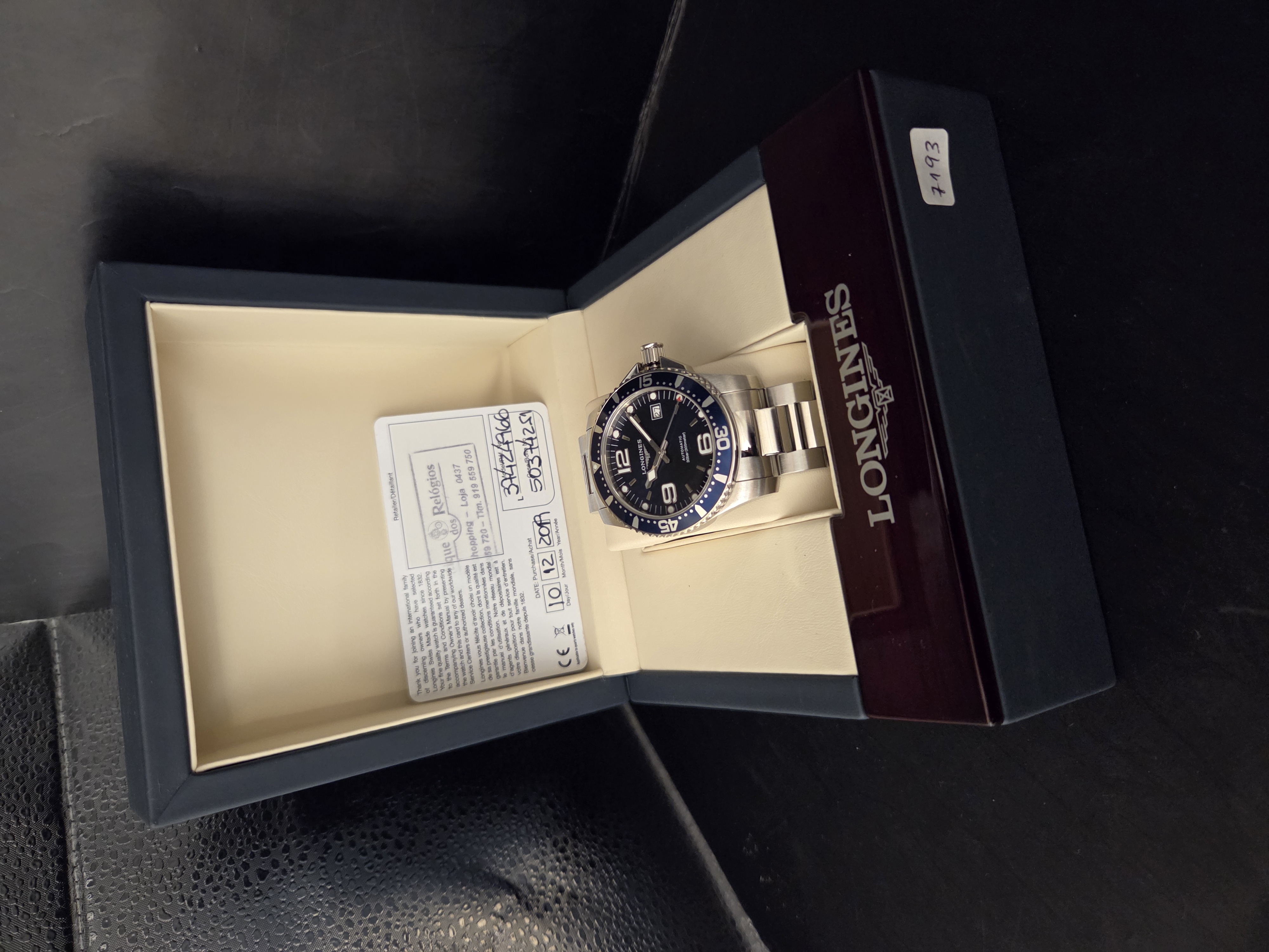 Longines "Hydro Conquest"