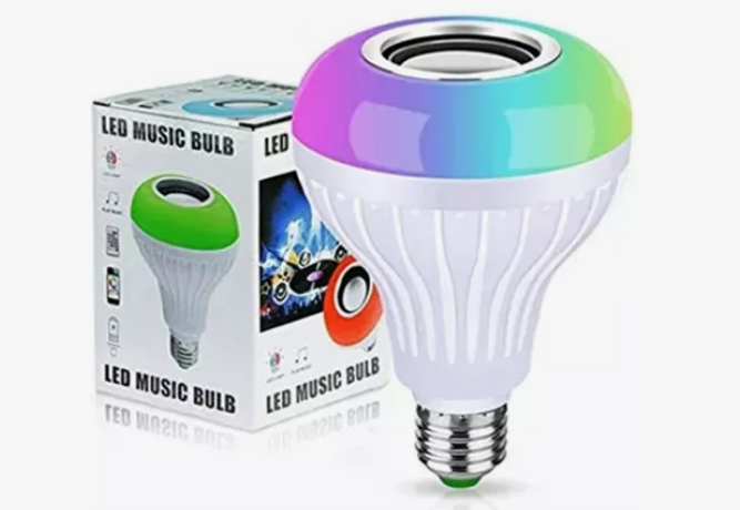 AMPOLLETA PARLANTE PROYECTORA DE LUCES