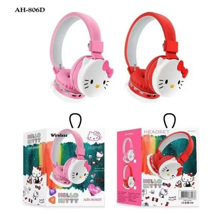 AUDIFONOS BLUETOOTH HELLO KITTY