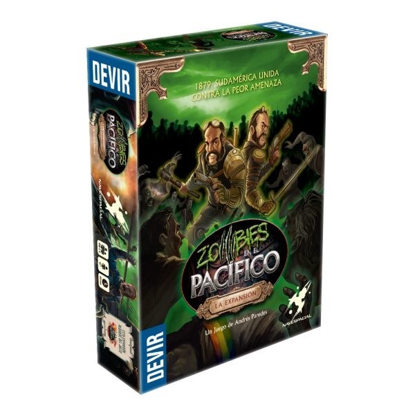 Caja de La Guerra en el Pacifico Expansión Zombies en el Pacífico