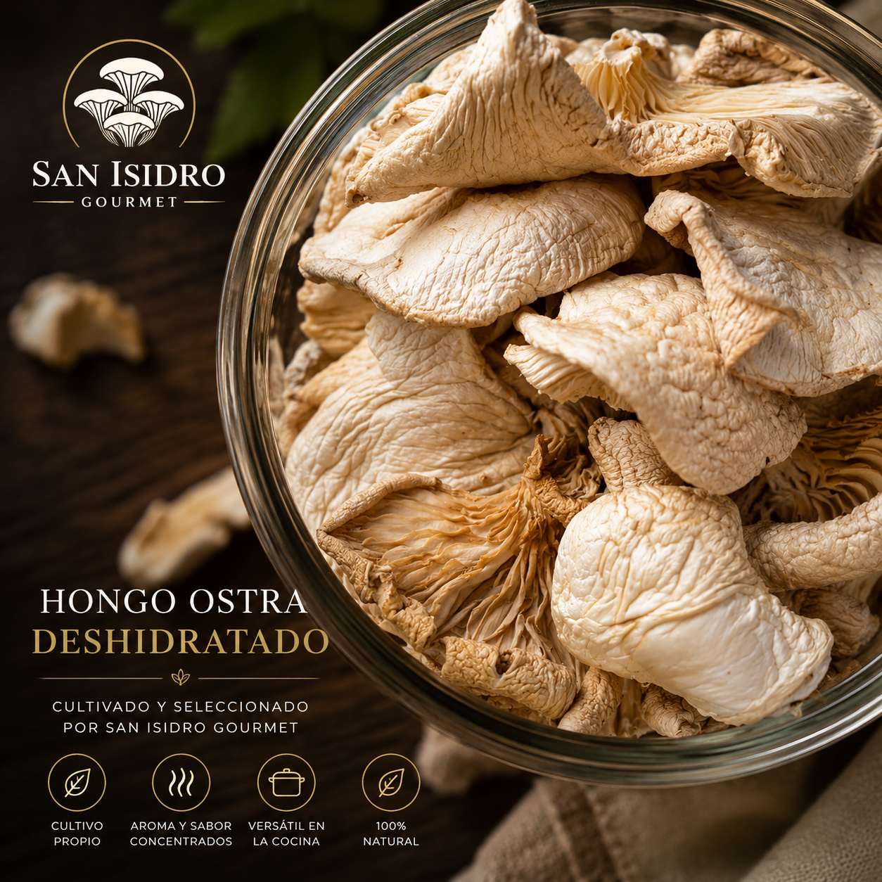 Hongos deshidratados San Isidro Gourmet