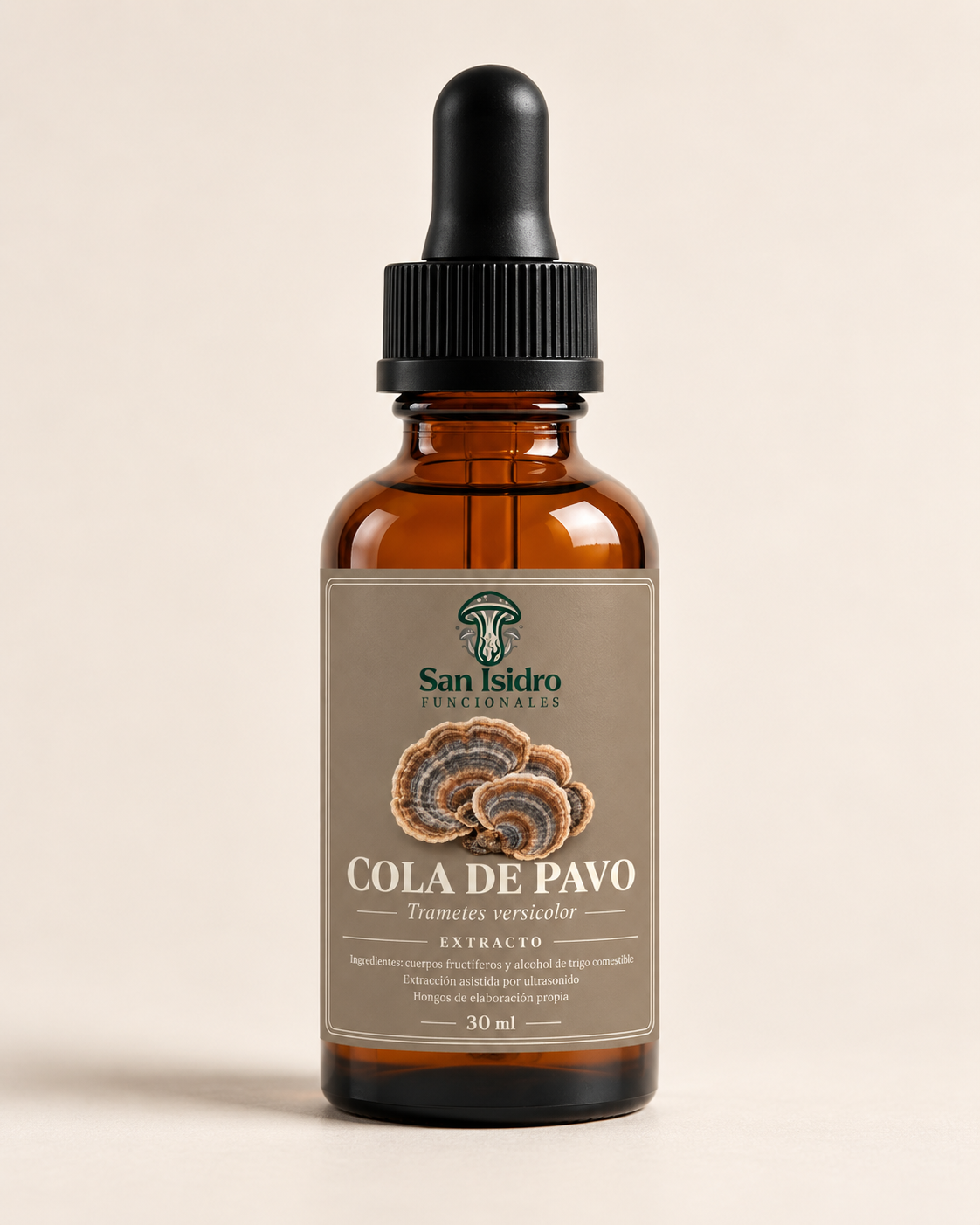 Extracto de Cola de Pavo Trametes versicolor 30 ml