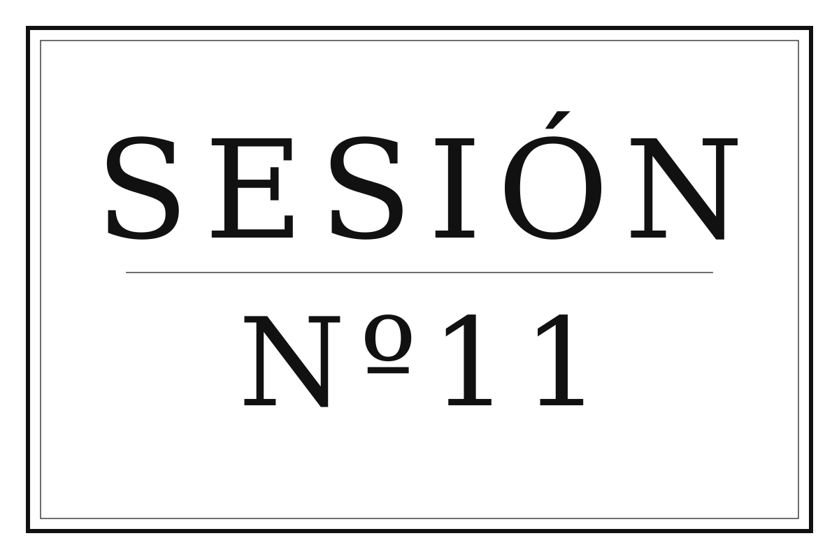 Sesión 11