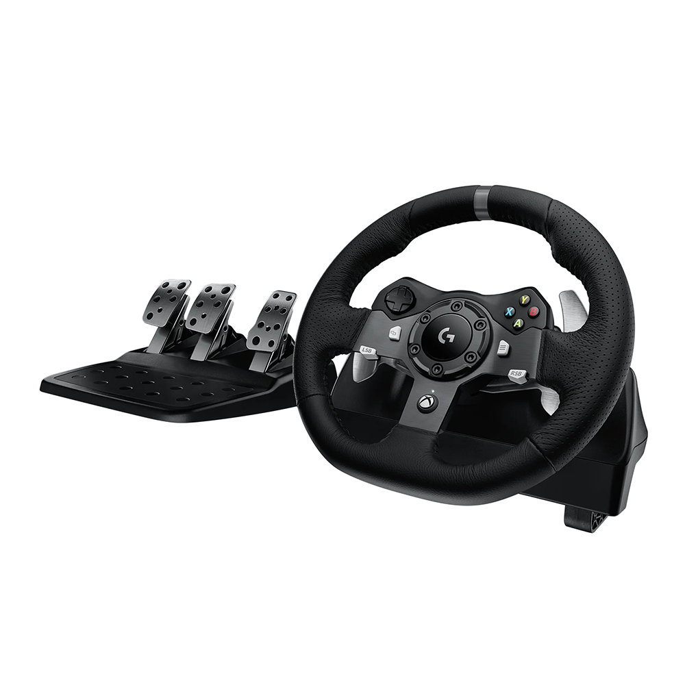 Volante y Pedales Gamer Logitech G920 Xbox One Xbox Series PC