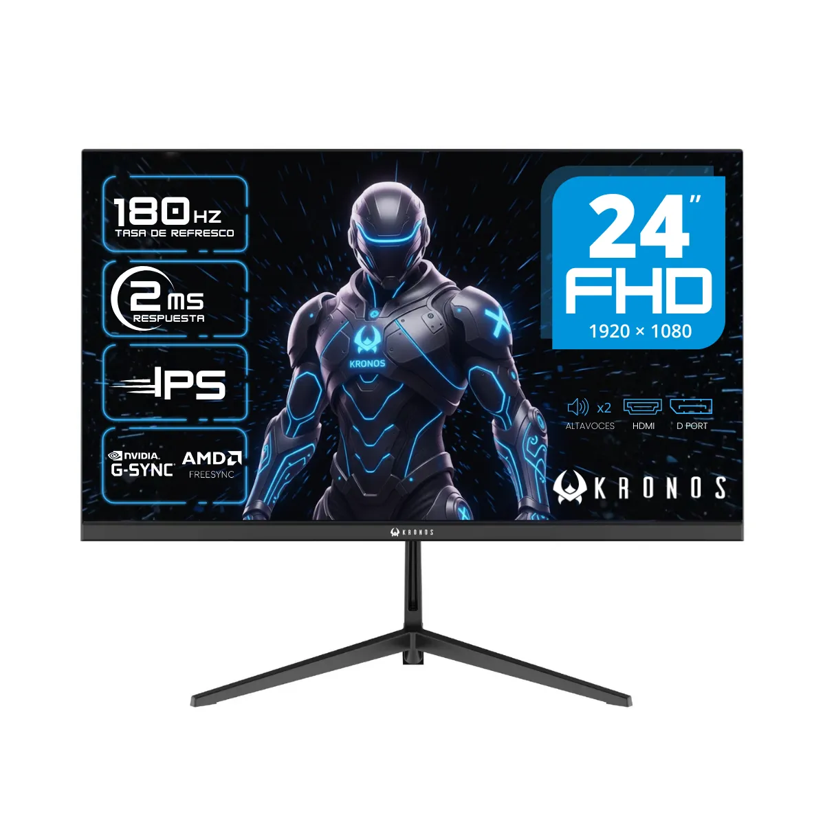 Monitor Gamer Kronos Rift Series 24 FHD 180Hz IPS