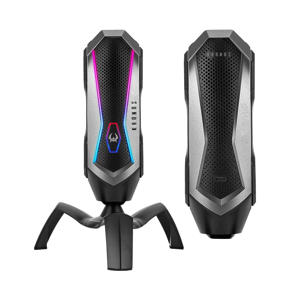 Microfono Profesional Gamer Kronos Mistral RGB