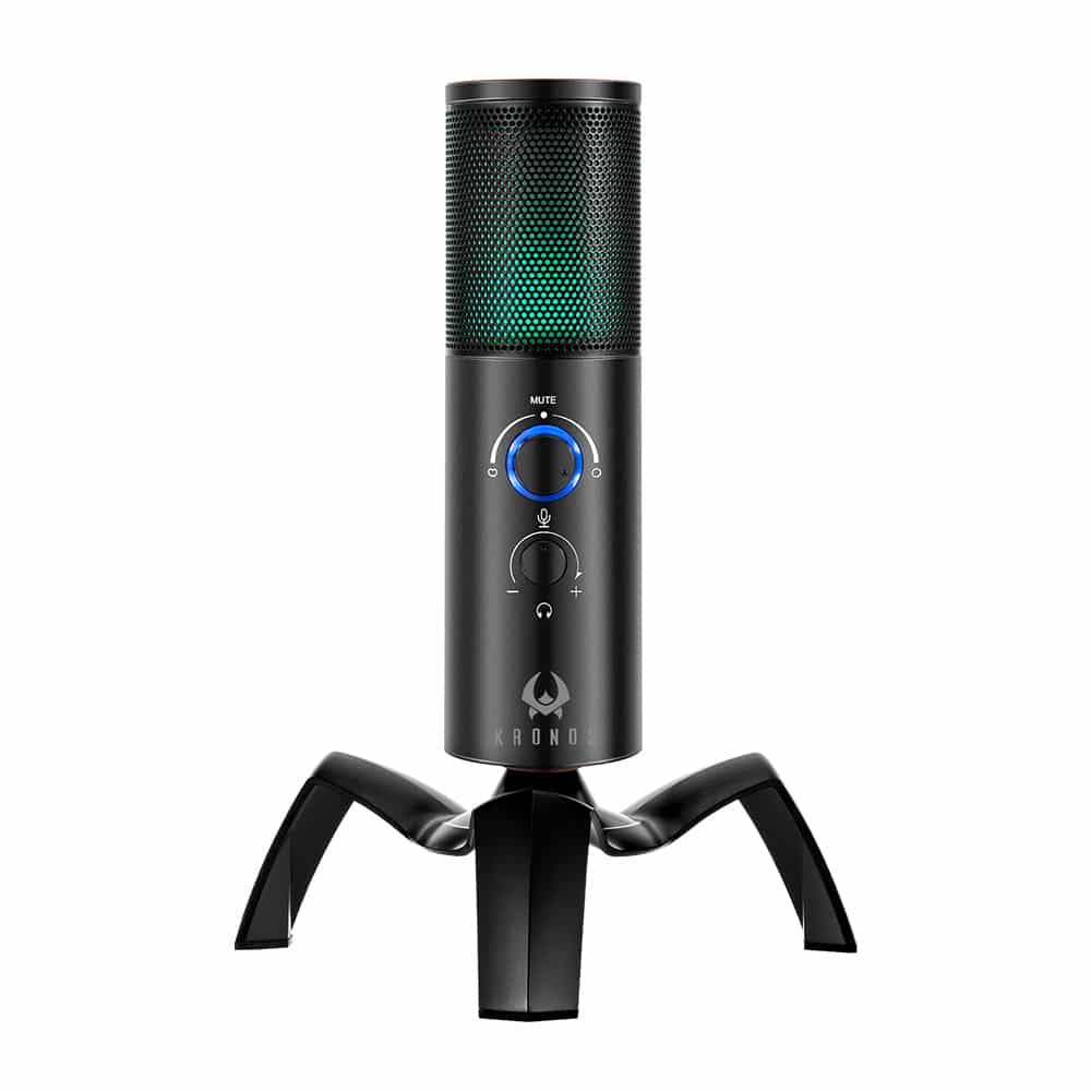 Micrófono Condensador Profesional Kronos Mistral Pro RGB