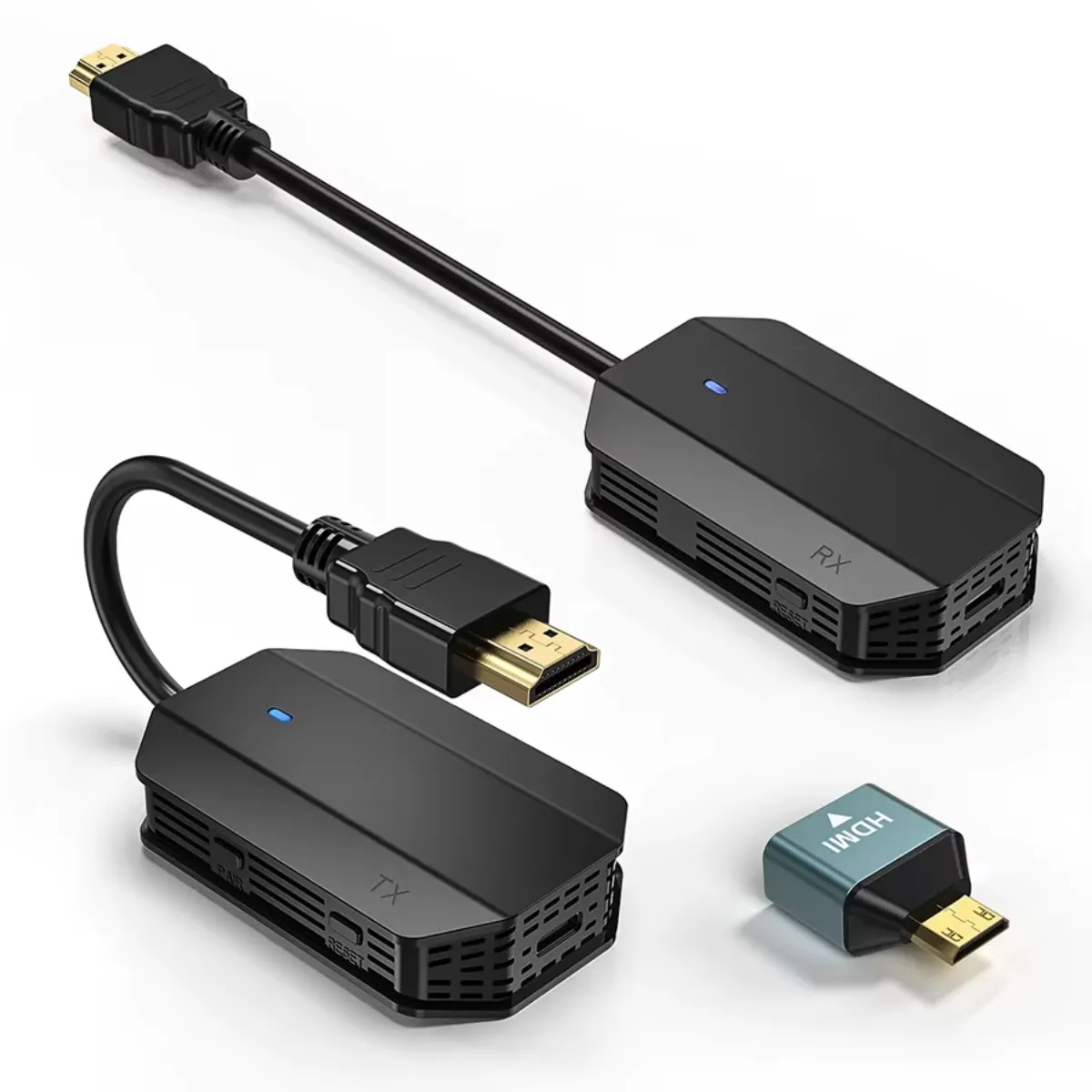 Adaptador Extensor Inalámbrico HDMI FHD 60Hz 20mts