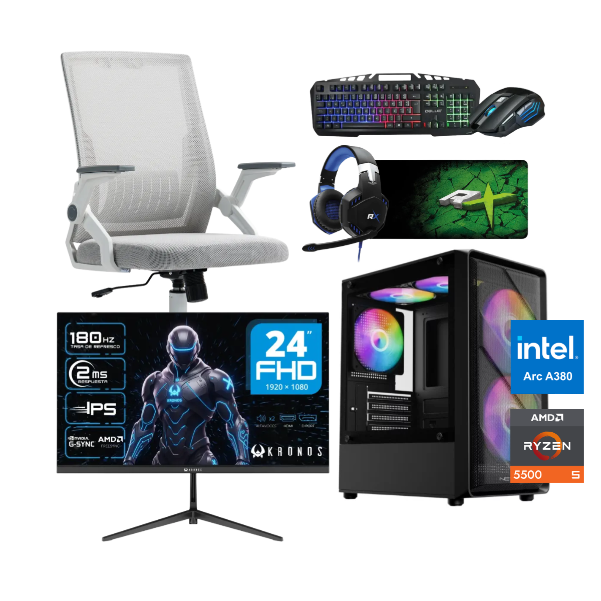 Setup Gamer Arctic Essential