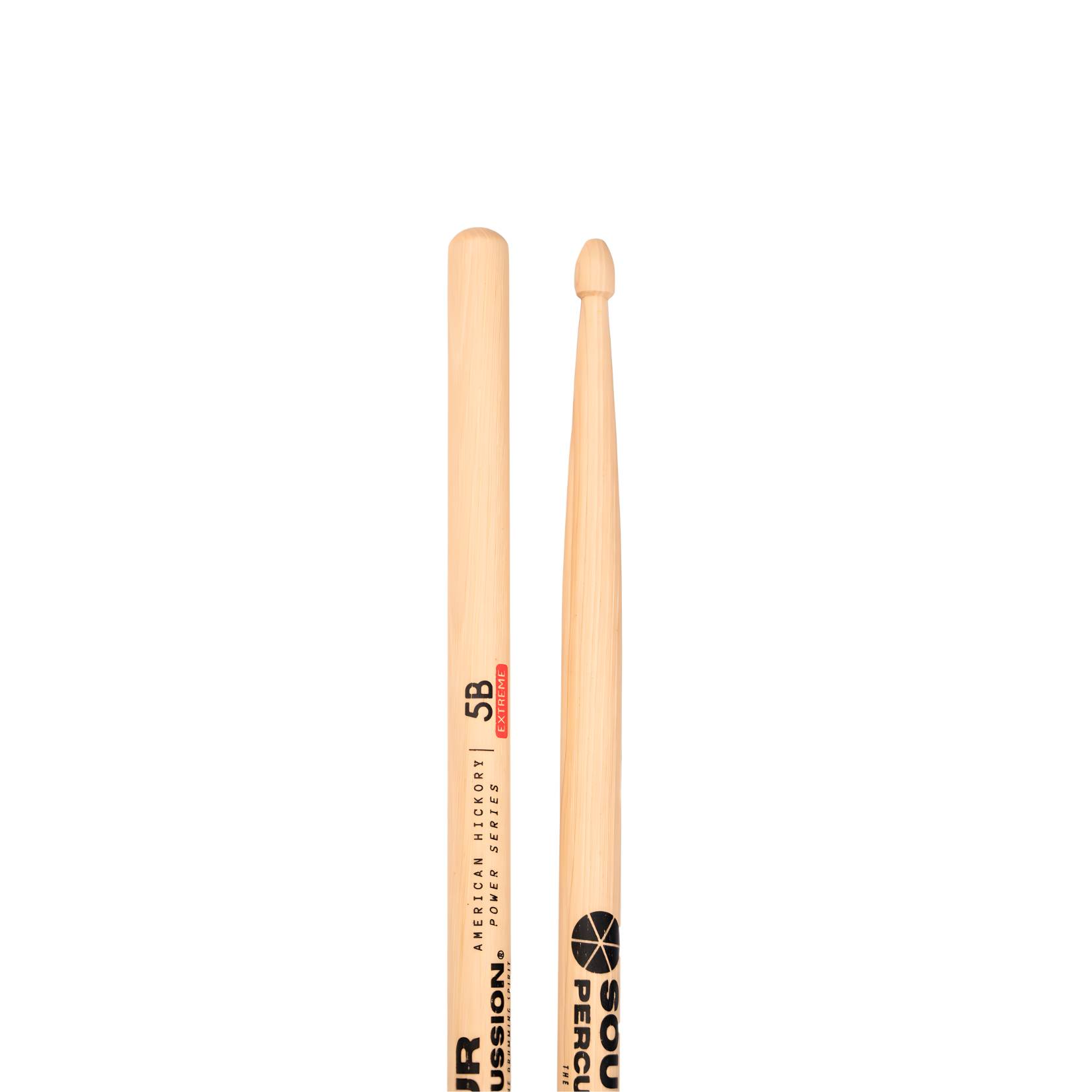 Baquetas Sour Percussion 5B Extreme Hickory