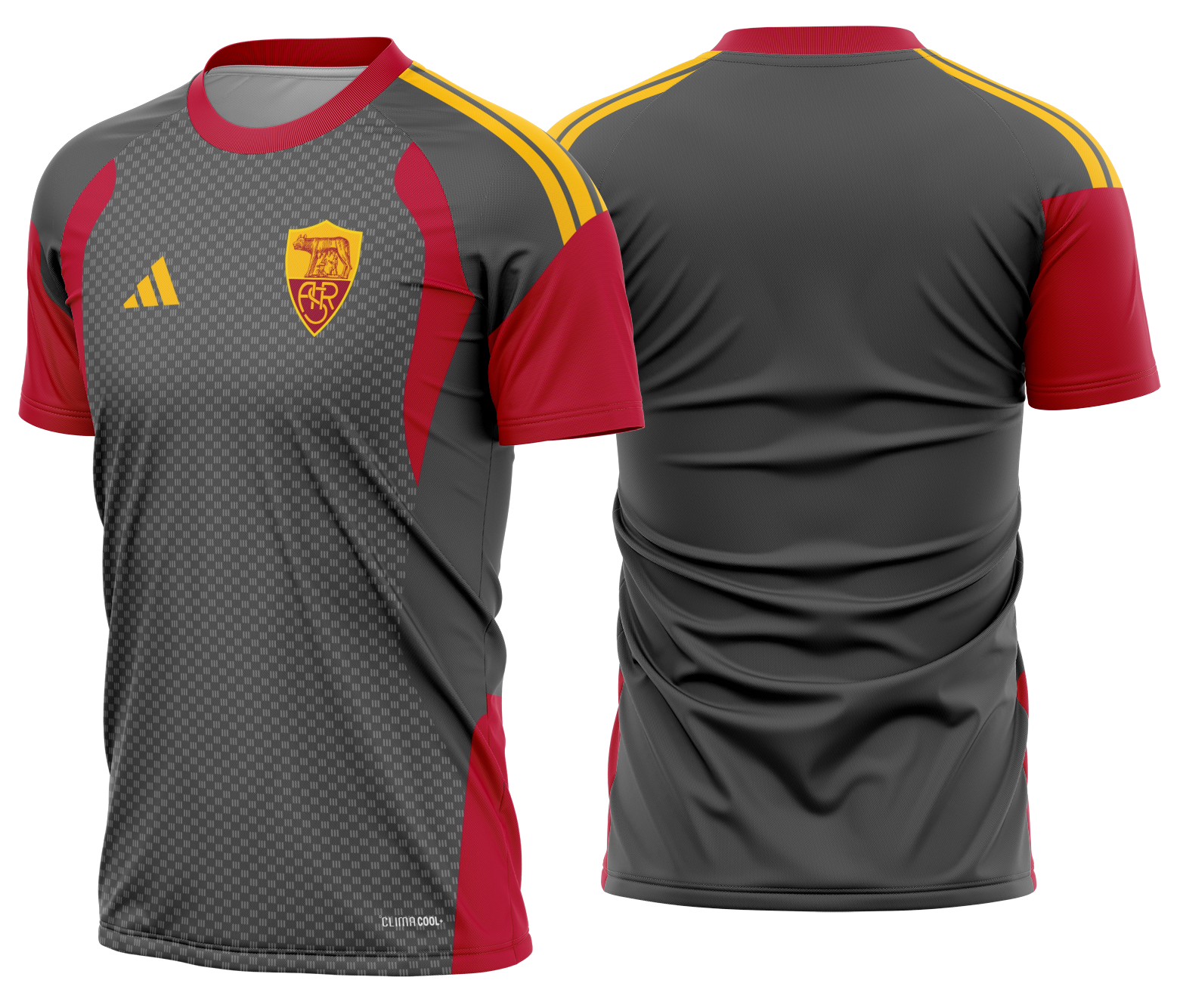Arte Vetor Camisa As Roma Treino 2026-2027