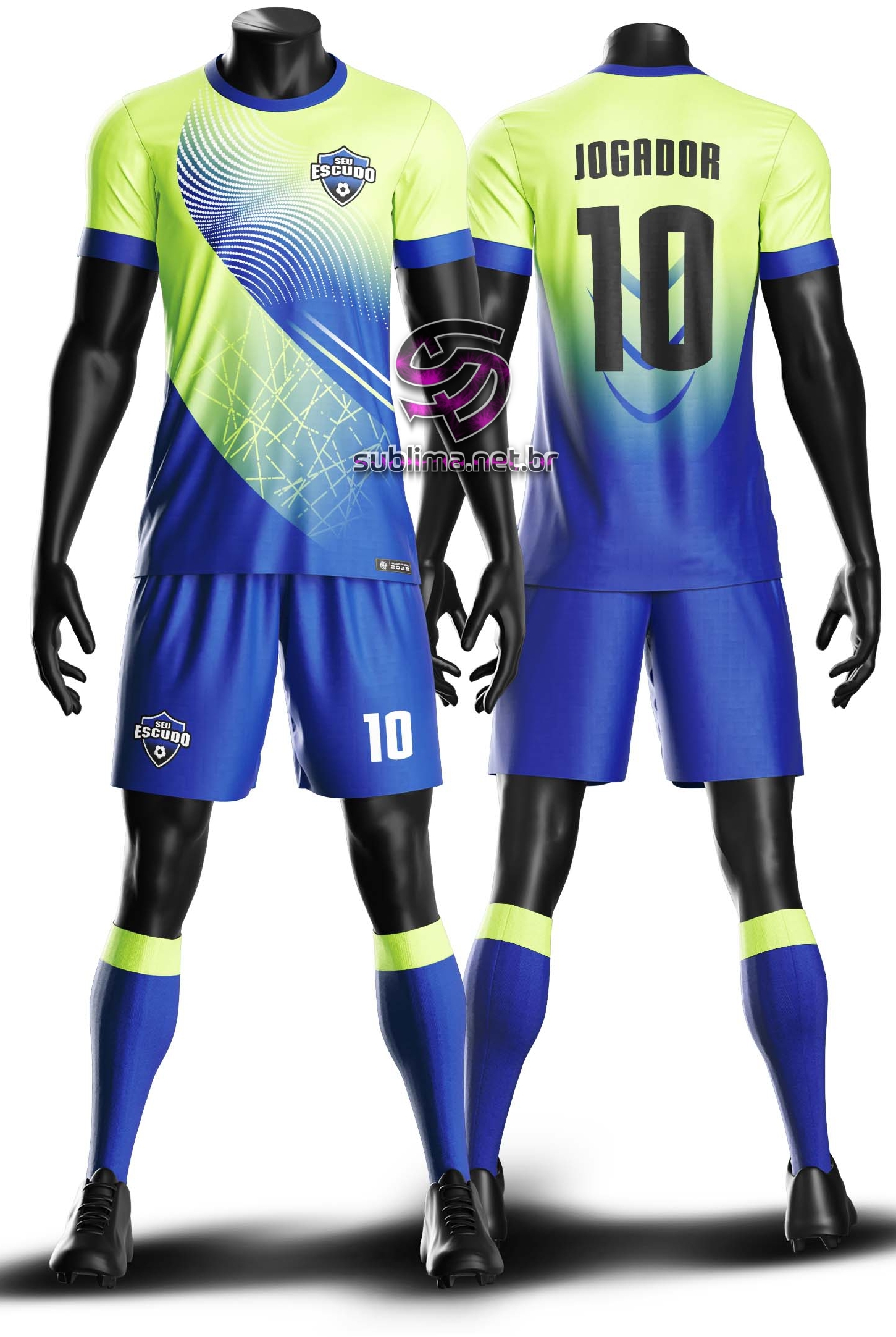 Arte vetor camisa Uniforme time amador Mod-5