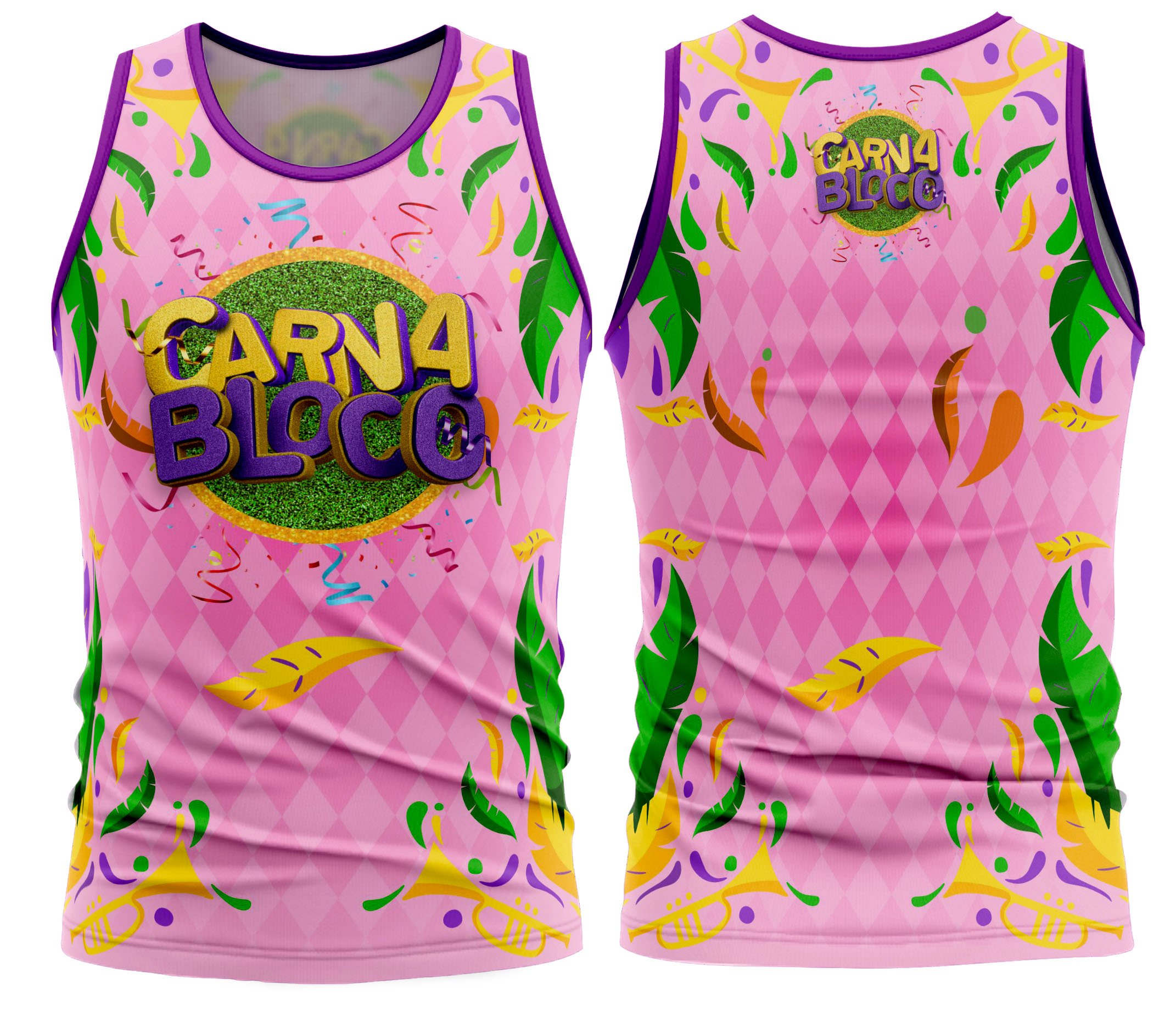 Arte vetor camisa Carnaval-Mod-17