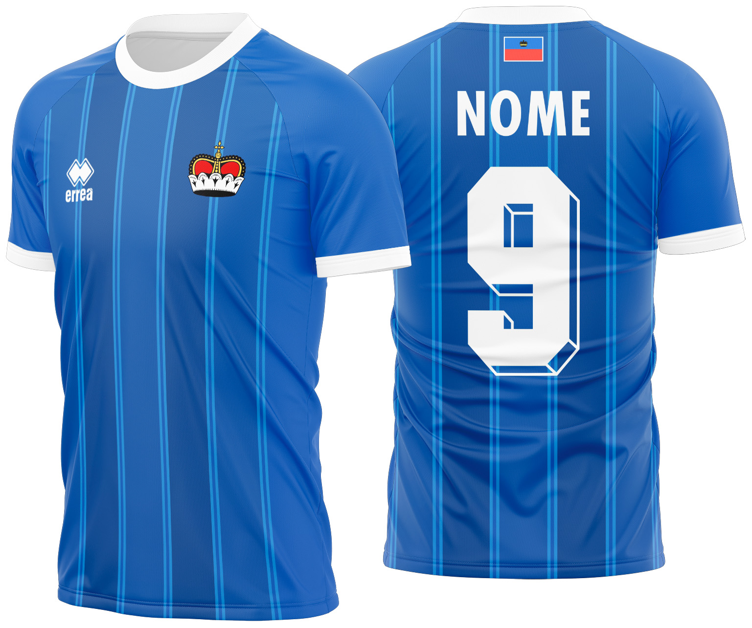 Arte vetor camisa Liechtenstein Local 2024-2025