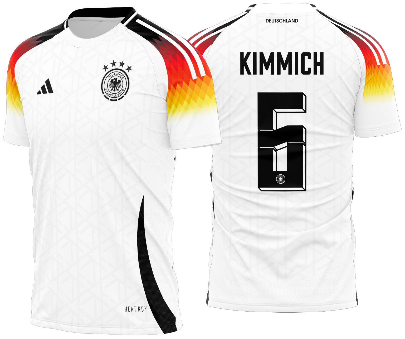 Arte vetor camisa Alemanha Local 2024