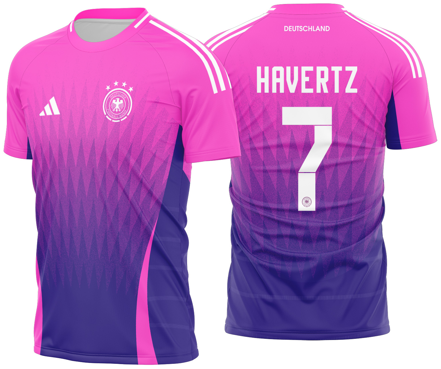 Arte vetor camisa Alemanha visita 2024-25