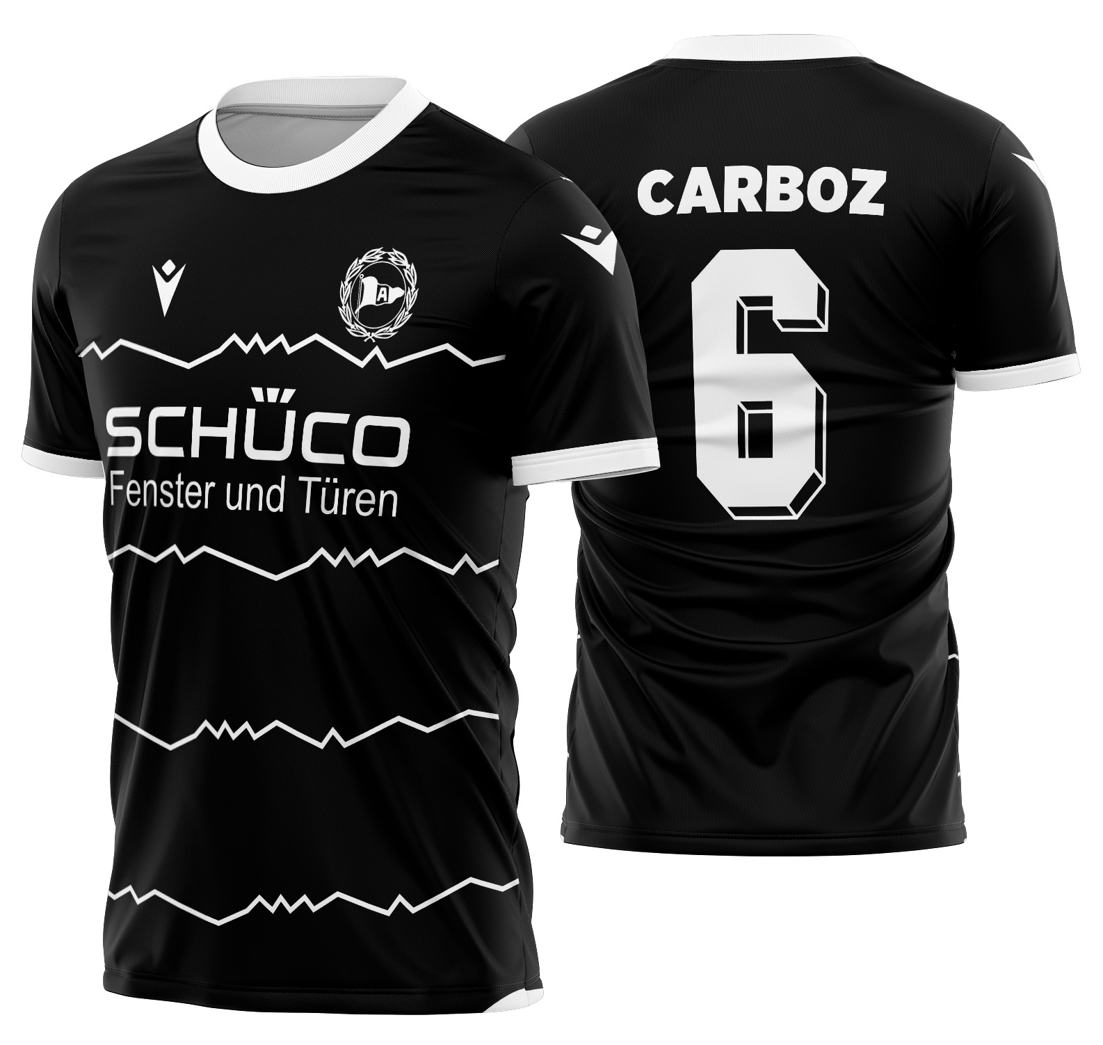 Arte vetor camisa Arminia Bielefeld Visita 2024-2025