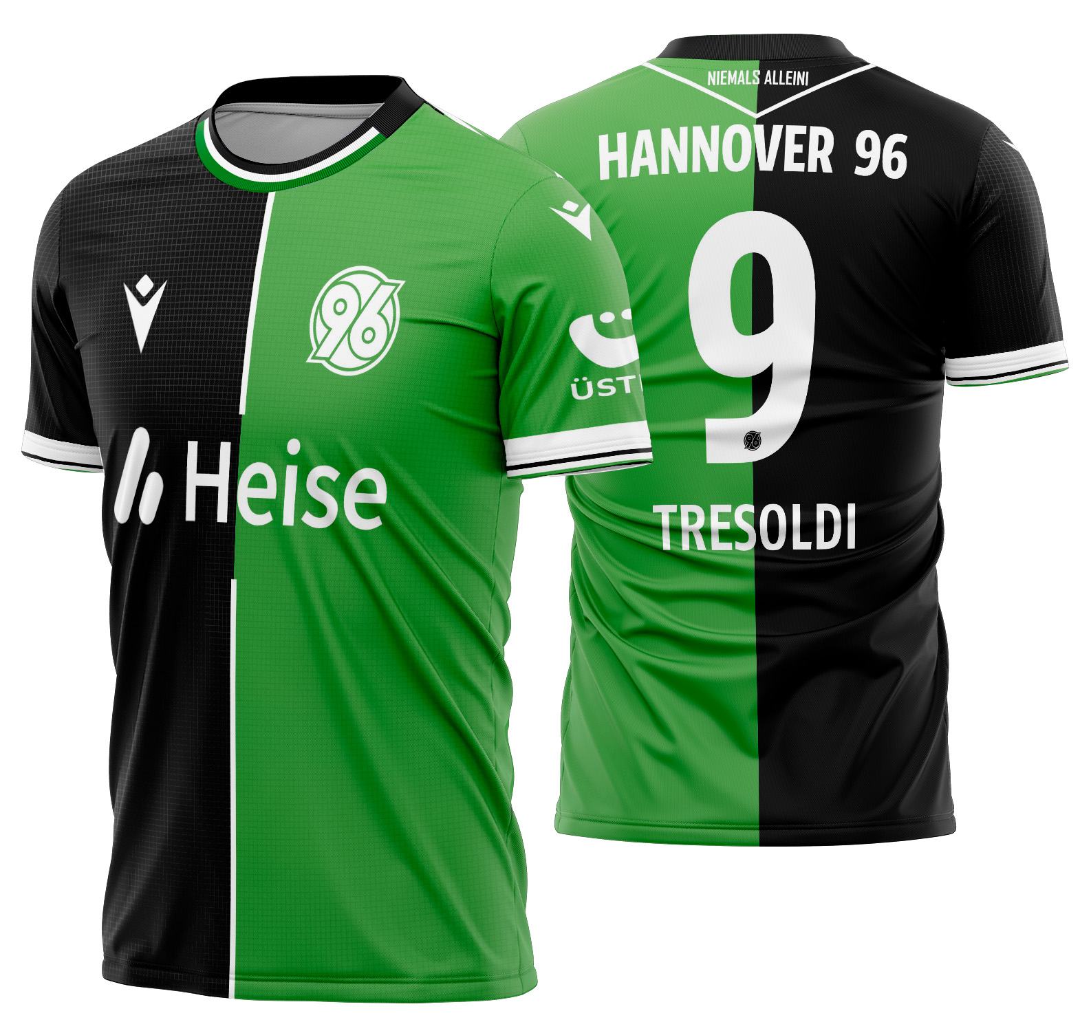 Arte vetor camisa Hannover 96 Visita 2024-2025