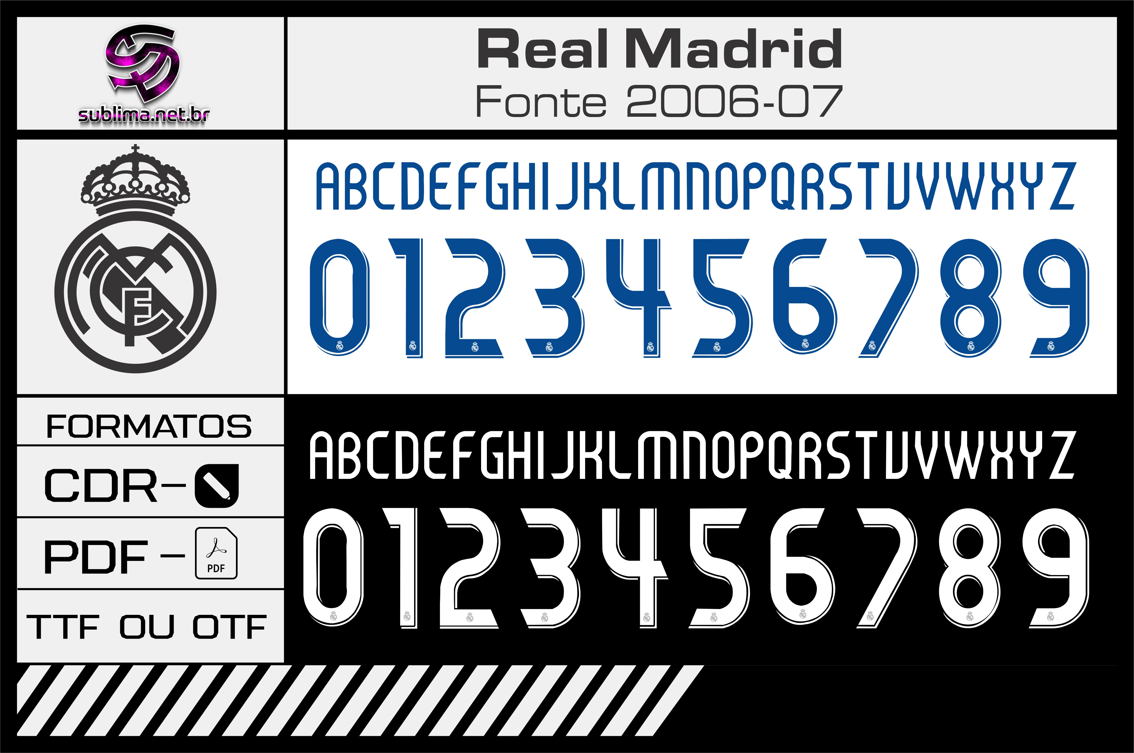 Fonte Real Madrid 2006-2007