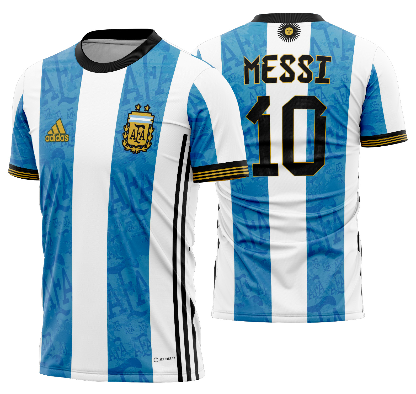 Arte vetor camisa Argentina conceito 2022