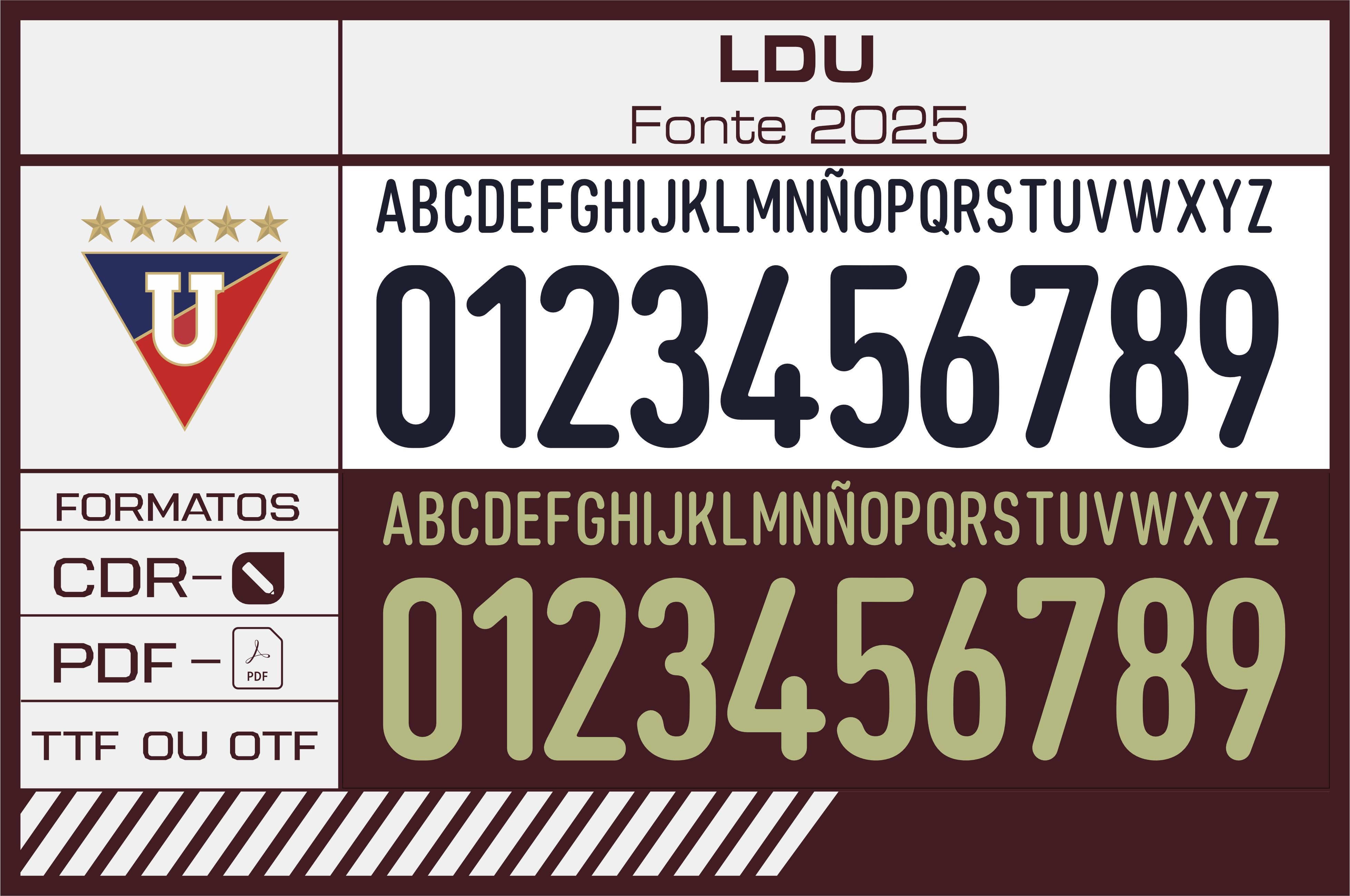 Fonte LDU 2025