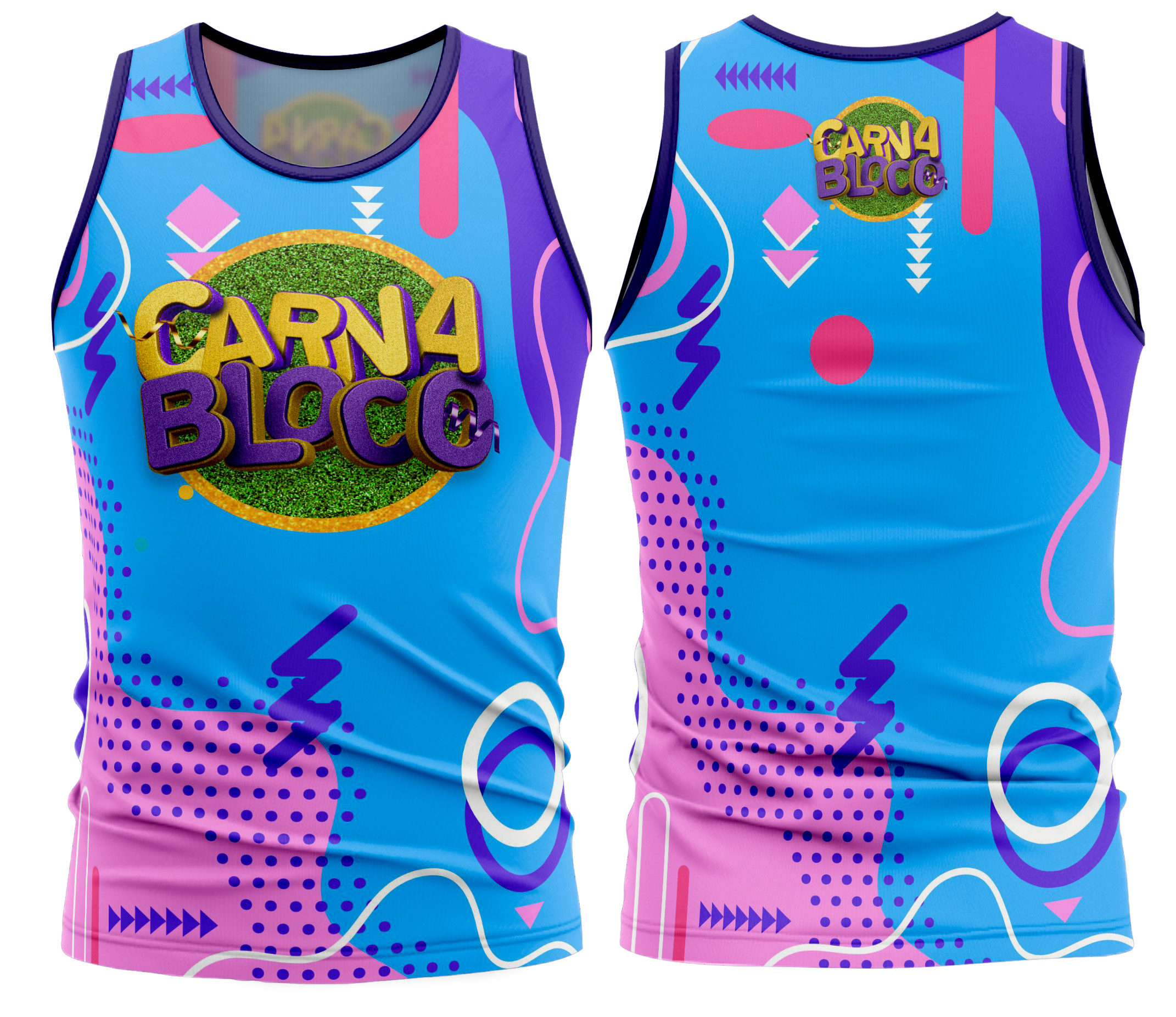 Arte vetor camisa Carnaval-Mod-108