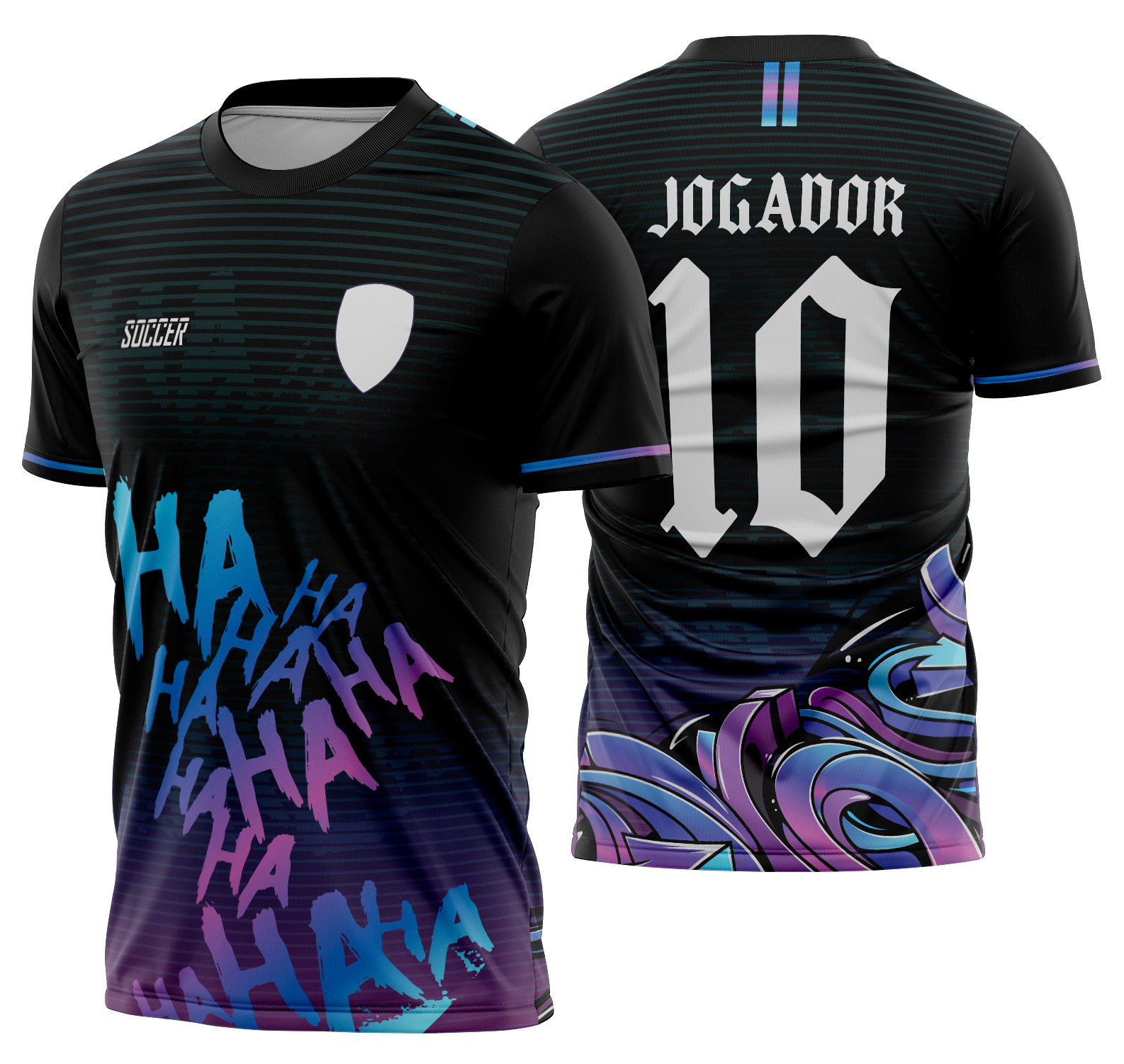 Arte vetor camisa Interclasse Ha Ha Ha Mod-531