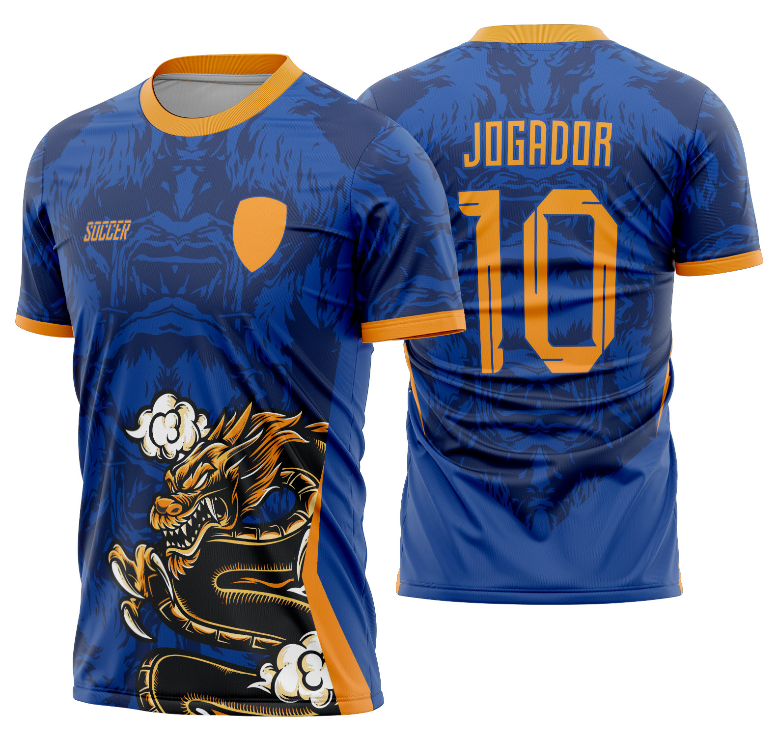 Arte vetor camisa Interclasse Dragão 542