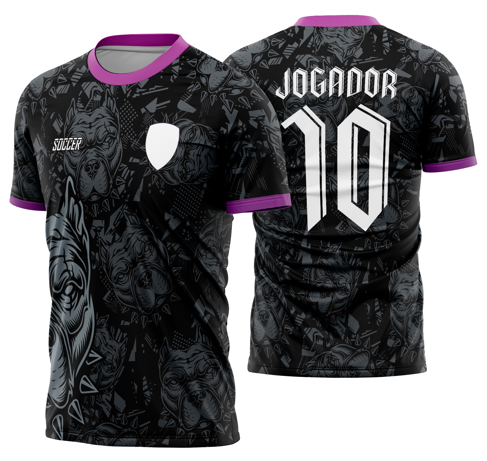 Arte vetor camisa Interclasse Pitbull 544
