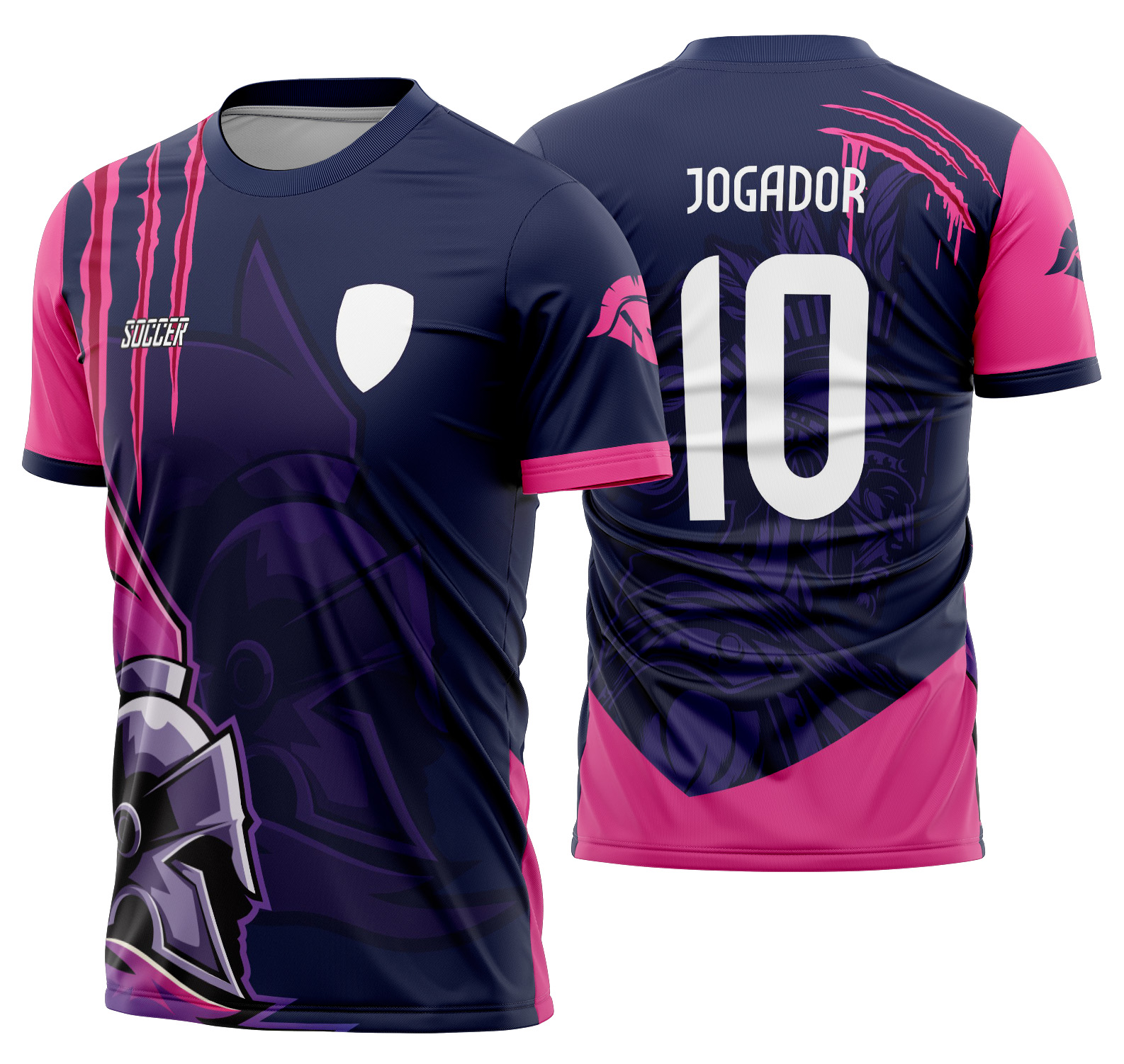 Arte vetor camisa Interclasse Gladiador 551