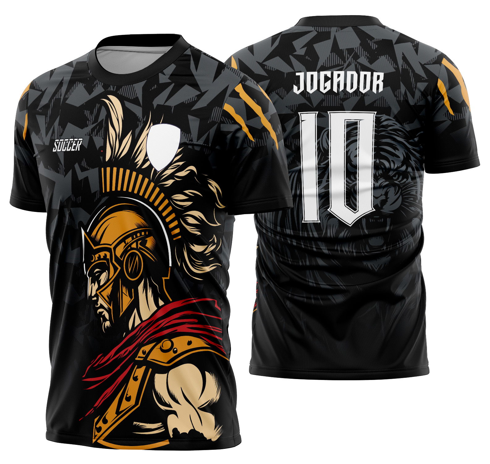 Arte vetor camisa Interclasse Gladiador 552