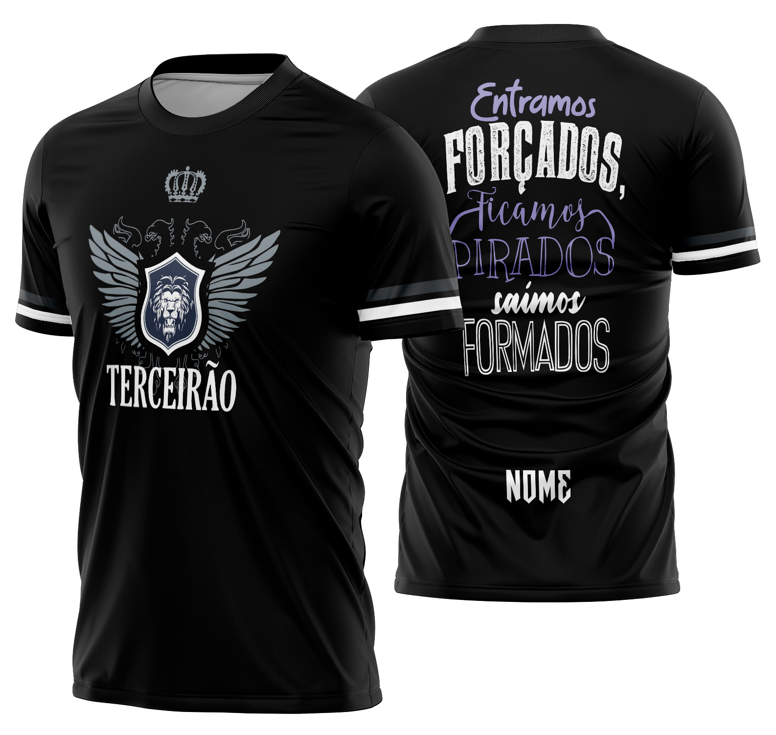 Arte vetor camisa Terceirão Frase Mod-181